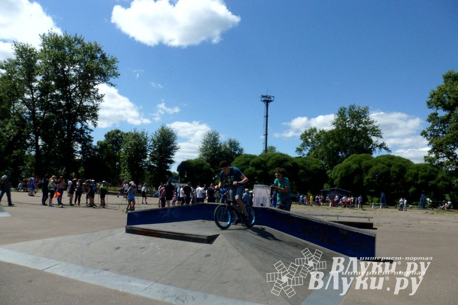 В Великих Луках прошел Всероссийский олимпийский день (фото)