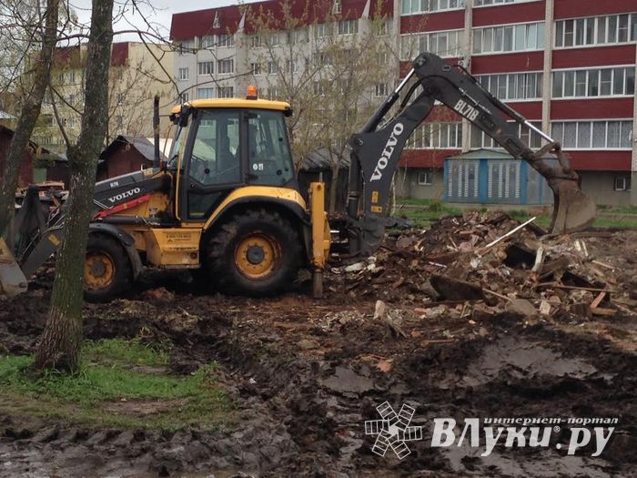 Был дом в Великих Луках и его не стало... (ФОТО)