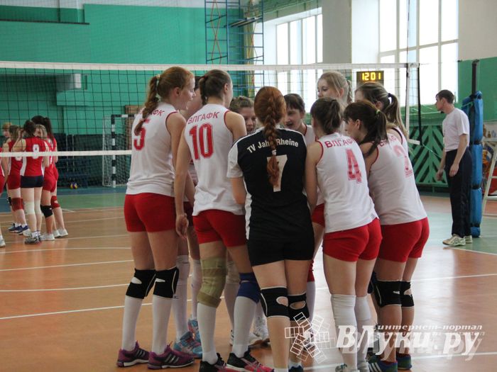 В Великих Луках прошли международные соревнования по волейболу (фото)