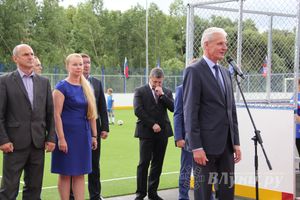 Открытие физкультурно-оздоровительного комплекса в Великих Луках (фото)