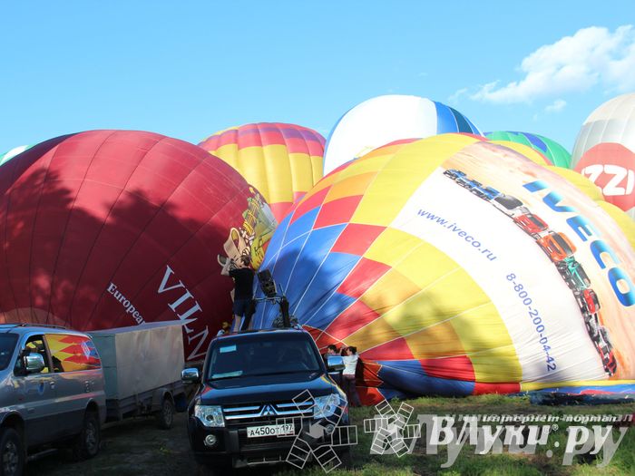 Воздухоплавание: полет 12 июня, вечер