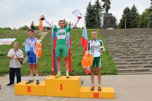 В Великих Луках состоялось награждение победителей Всероссийских соревнований по велоспорту