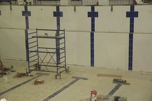 В Великих Луках завершается ремонт бассейна (ФОТО)