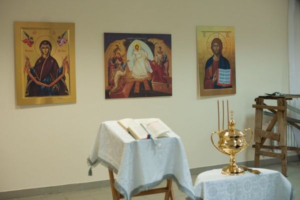 Покровскую часовню освятили в больничном городке города Великие Луки (ФОТО)