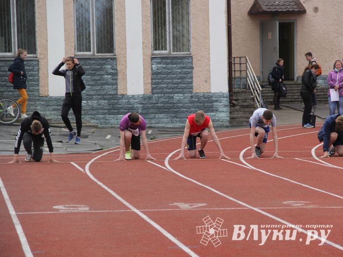 В Великих Луках проходят соревнования «Шиповка юных» (ФОТО)