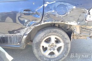 В Великих Луках произошло ДТП (фото)