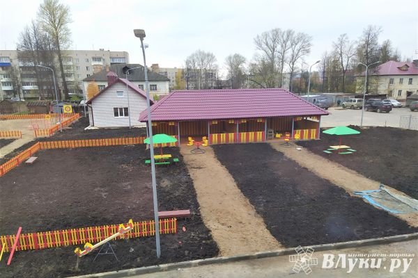 Детский сад на Заслонова готовится к сдаче (ФОТО)