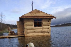 Великолучанин построит в Изборске новую купель - взамен снесённой (ФОТО; ВИДЕО)