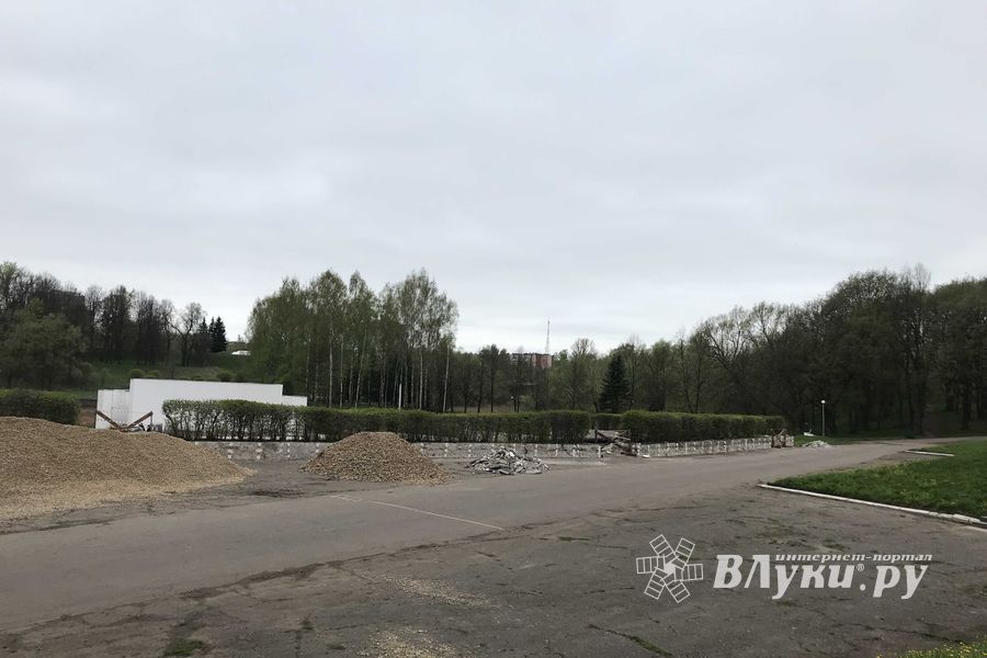 В будущем Петровском парке завершается очередной этап работ (ФОТО)