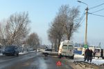Гололед спровоцировал ДТП на улице Горицкой (ФОТО)