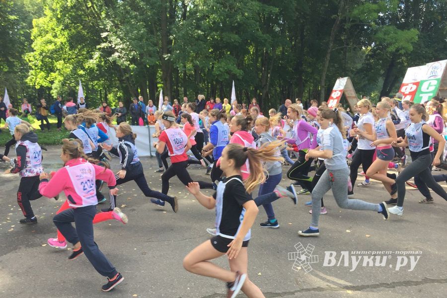 В Великих Луках стартовал Всероссийский день бега «Кросс нации-2017» (ФОТО)