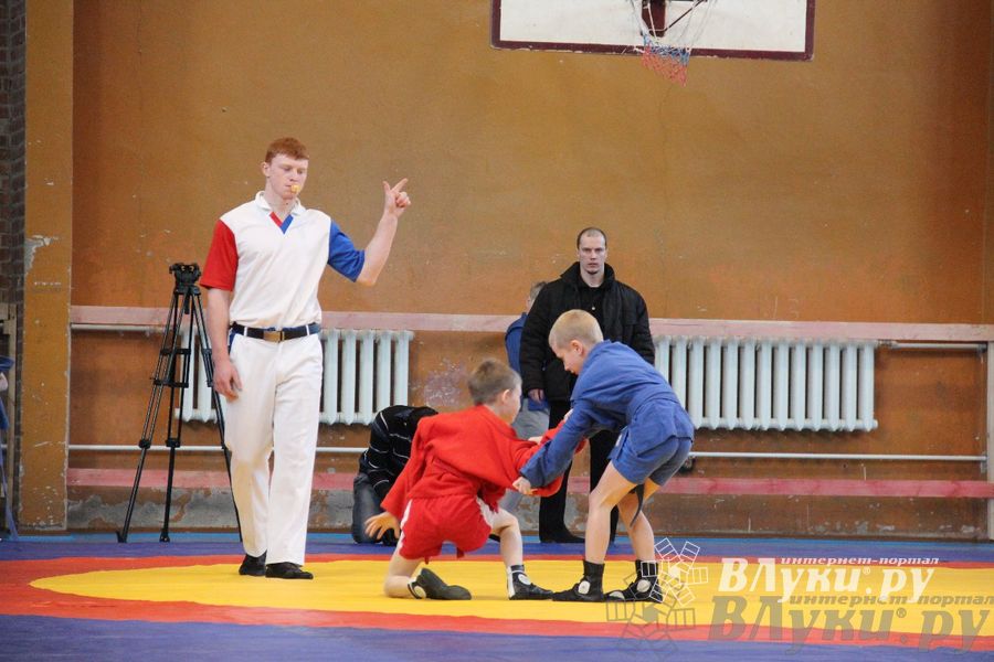 Состоялось Открытое первенство города Великие Луки по борьбе самбо