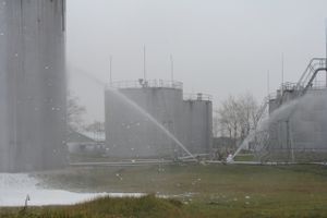 В Острове прошли пожарно-тактические учения (фото)