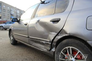 Фотофакт: ДТП на перекрестке Гагарина-Дьяконова