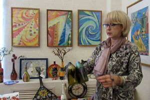 Педагоги Великолукского района обсудили особенности организации выставок работ обучающихся (фото)