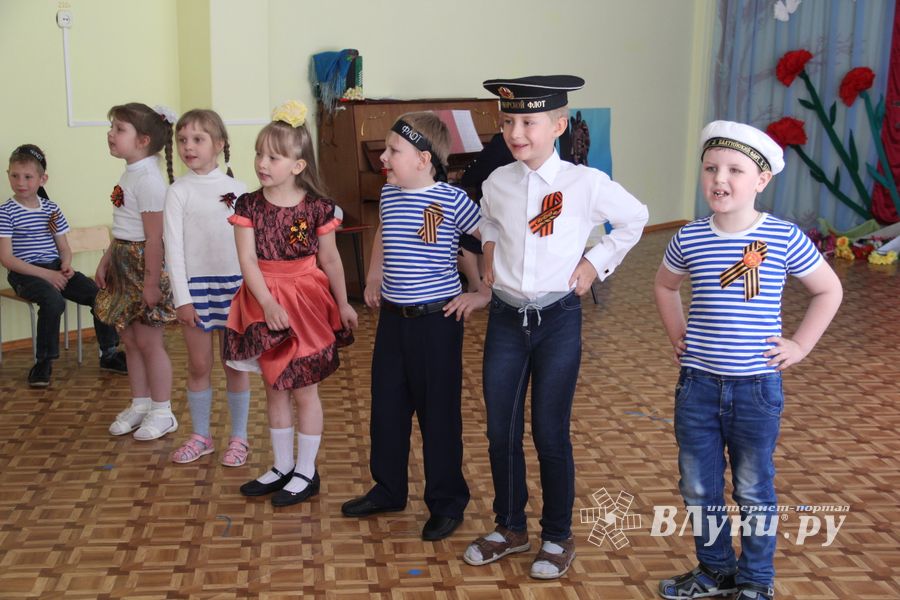 Стихи и песни о Великой Победе исполнили ребята детского сада №1