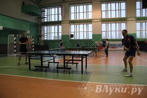 В Великих Луках состоялся турнир по настольному теннису (фото)