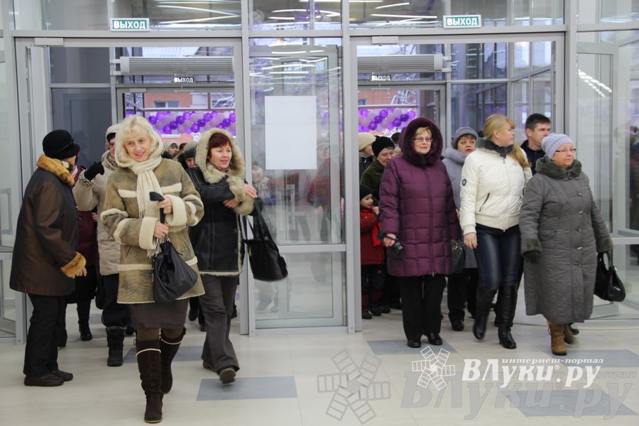 Открытие супермаркета «Тележка» в Великих Луках