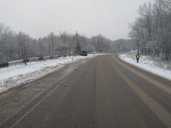 В Великолукском районе фура вылетела на встречу легковушке (ФОТО)