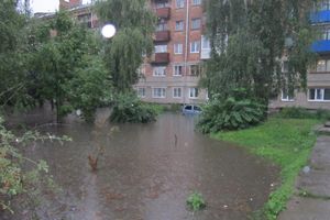 Самый подтопляемый двор подтвердил своё «звание» (ФОТО)