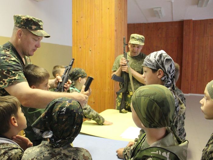 В военно-патриотическом лагере «Вымпел-Шторм» в разгаре 17-я смена (ФОТО)