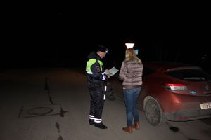 В минувшие выходные сотрудники ГИБДД провели массовые проверки водителей (фото)