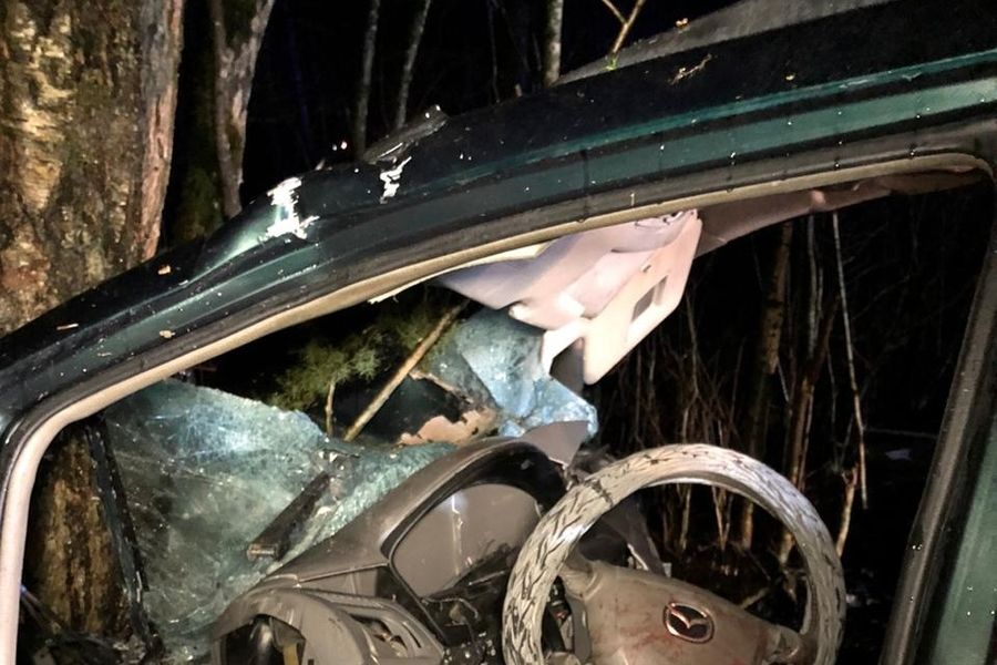 В ДТП под Себежем погибла семья (ФОТО)