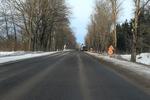 На трассе Шимск-Невель под Великими Луками идет ремонт дороги (ФОТО)