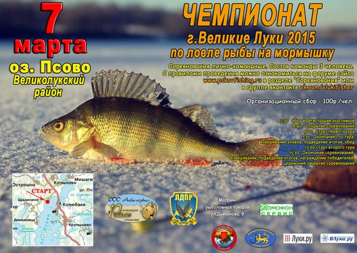 Чемпионат по ловле рыбы на мормышку (12+)
