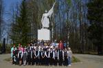 Учащиеся Великих Лук приняли участие в патриотическом мероприятии, посвященном Дню Победы (ФОТО)