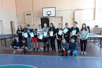 В Псковской области подведены итоги Спартакиады учащихся по настольному теннису и мини-футболу