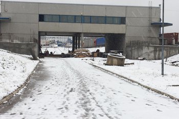 На российско-латвийской границе продолжается реконструкция МАПП Бурачки (ФОТО)