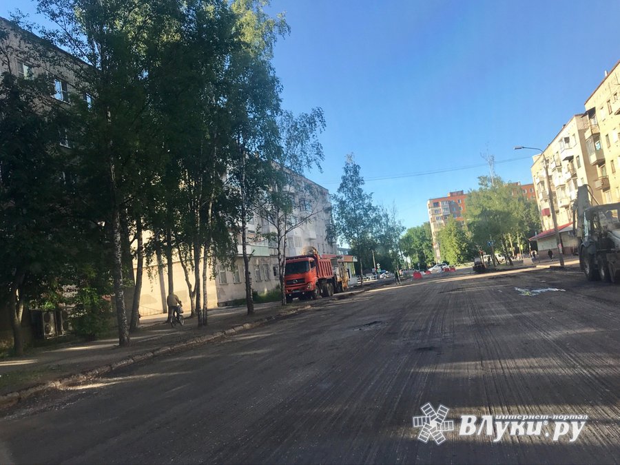 Улицы Великих Лук Фото