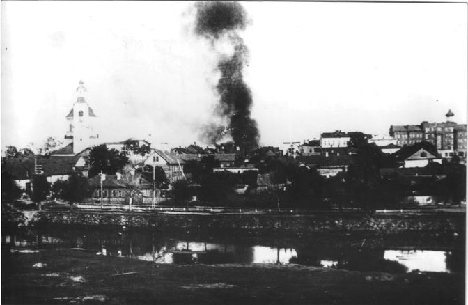 Первая бомбежка 2 июля 1941