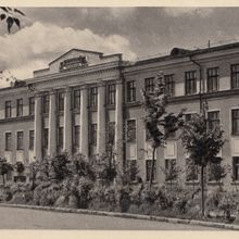 Учебный корпус Лесотехнического Техникума. 1966 год.