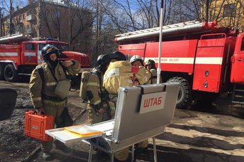 Школу-интернат Великих Луках «спасли от огня» (ФОТО)